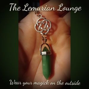 Natural Jade Chakra Boho Gypsy Necklace